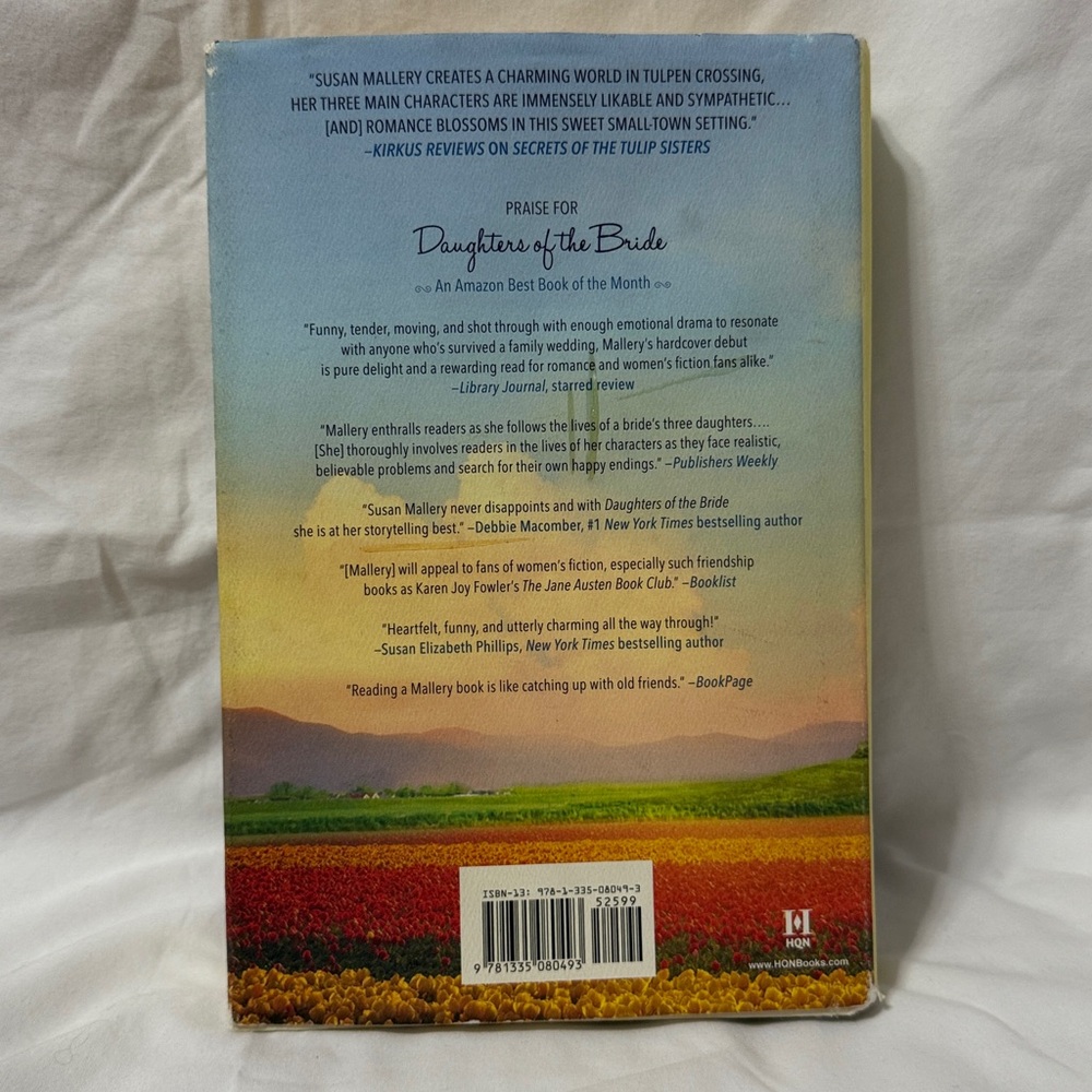 Signed “Secrets of the Tulip Sisters” Hardcover Romance by Susan Mallery - Picture 3 of 15